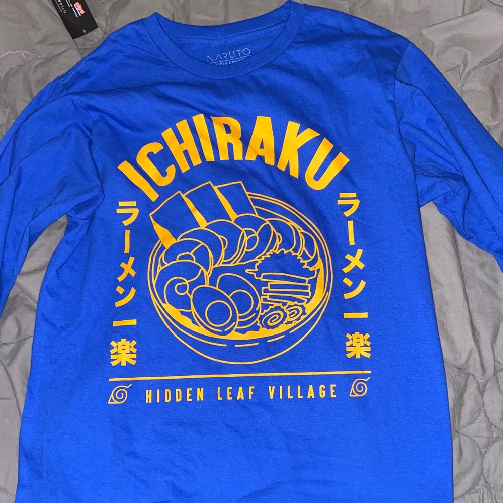 Long sleeve Naruto Ichiraku Ramen shirt